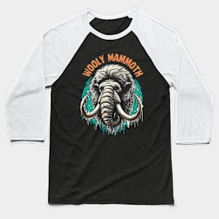 Wooly Mammoth Baseball T-Shirt